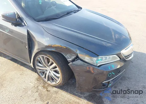 2015 Acura Tlx V6 Advance z USA, uszkodzony, nr VIN 19UUB3F76FA006813